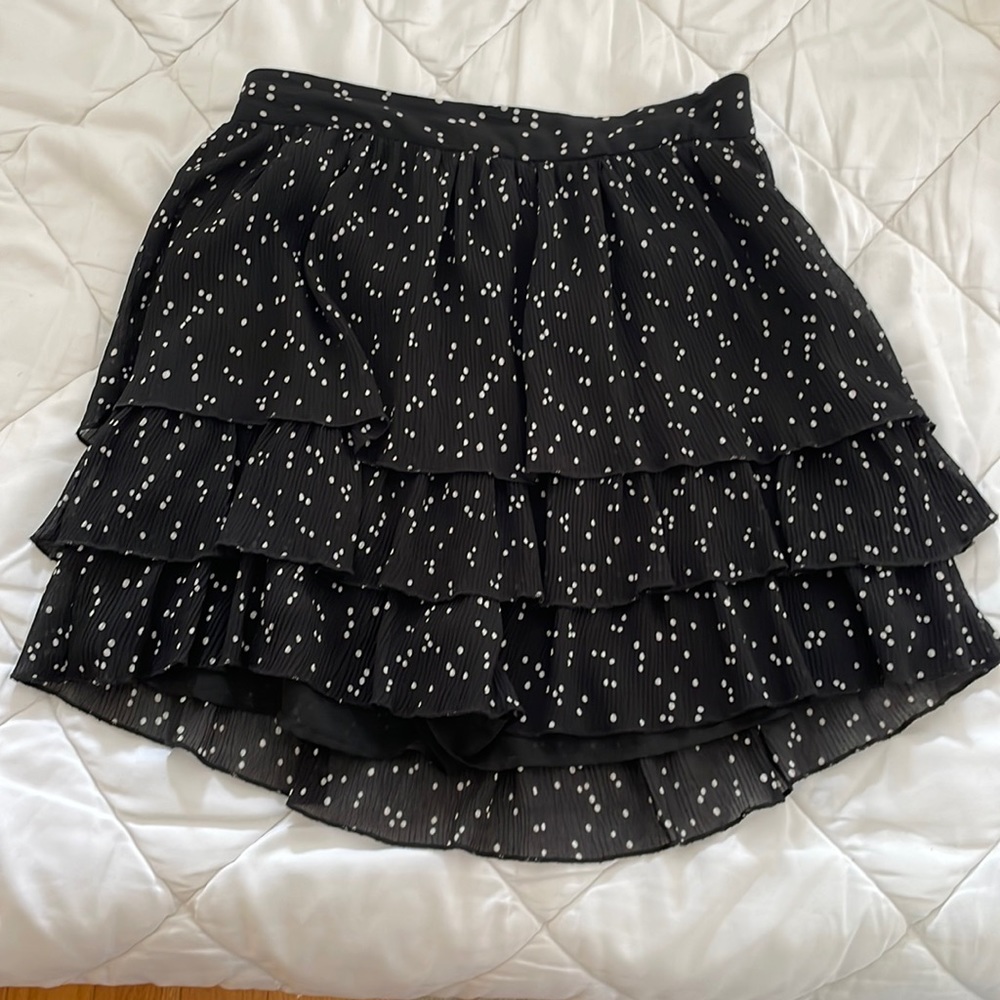 Polka dot Zara skort
